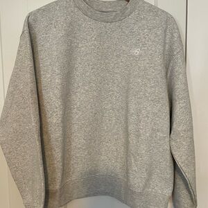 New Balance Light Gray Crewneck Sweatshirt